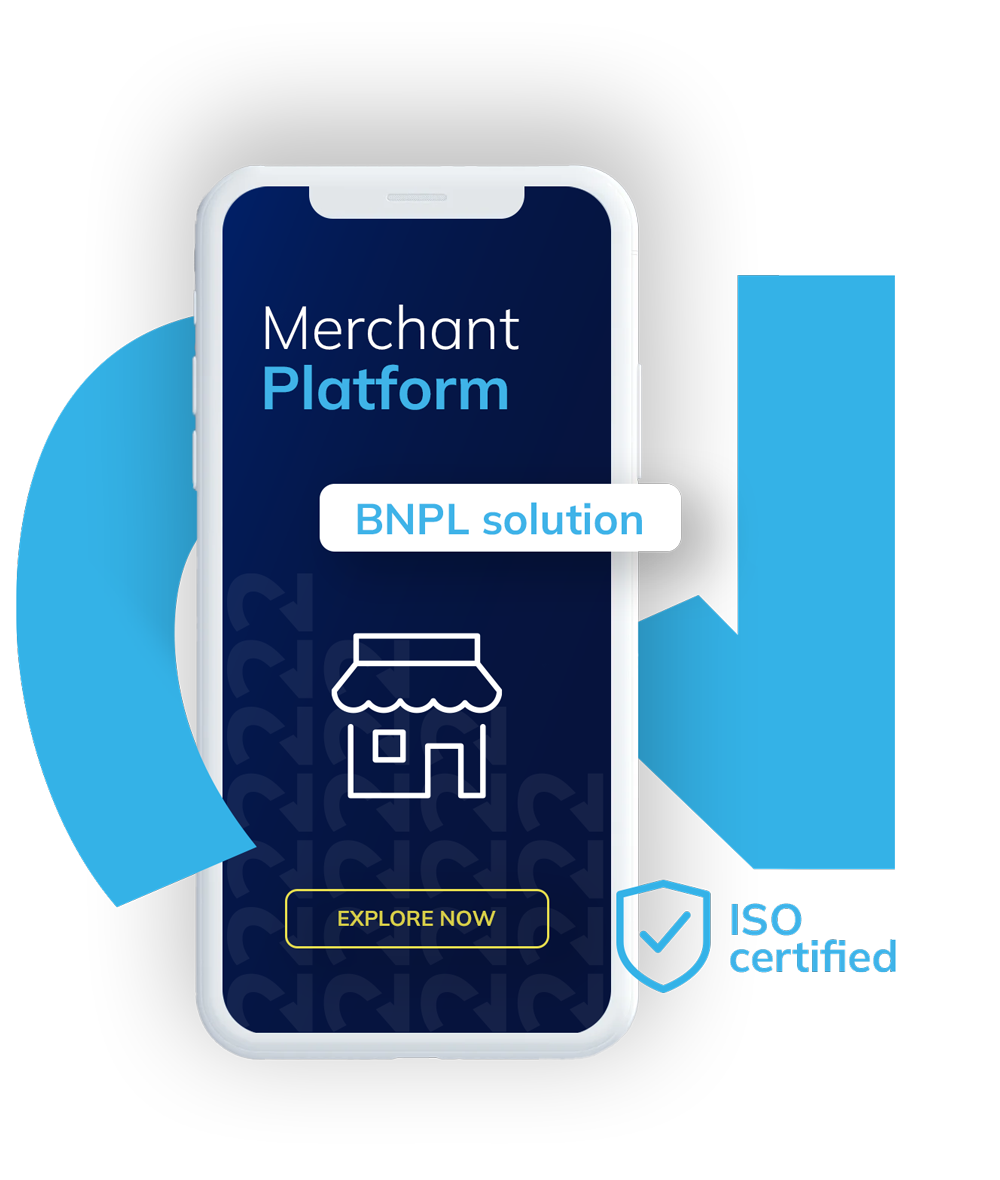 Merchant platform Mobile Mockup